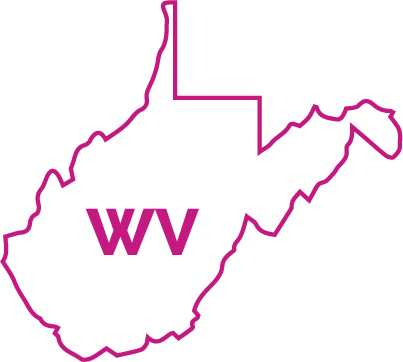 State Requirements - Map Of West Virginia (403x362)