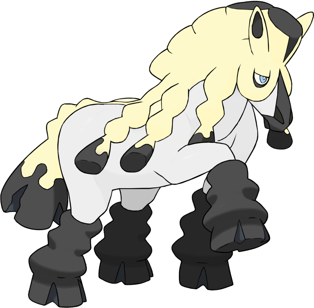 Ivanka, Edit, Game, Hoof In Air, Horse, Mudsdale, Oc, - Pokemon Cavallo (1024x1024)