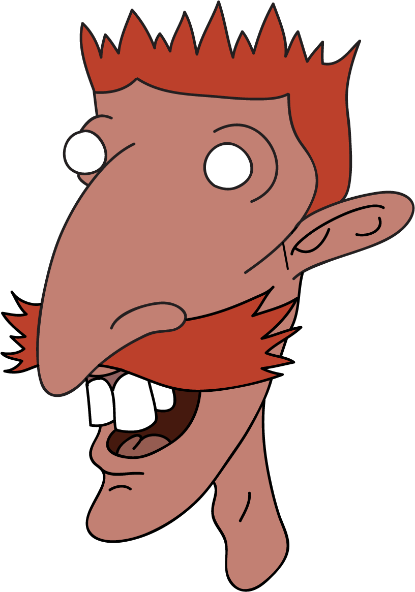 Nigel Thornberry Face Png (1024x1200)