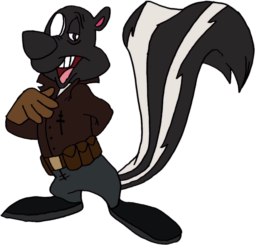 Ww2 Pepe Le Pew By Jmk-prime - Cartoon (911x876)