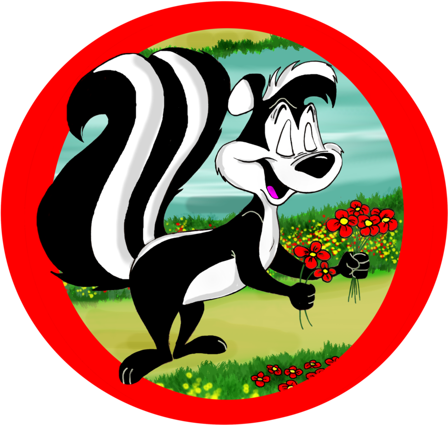 Pepe Le Pew By Quelity18 - Halten Und Parken Verboten (940x850)
