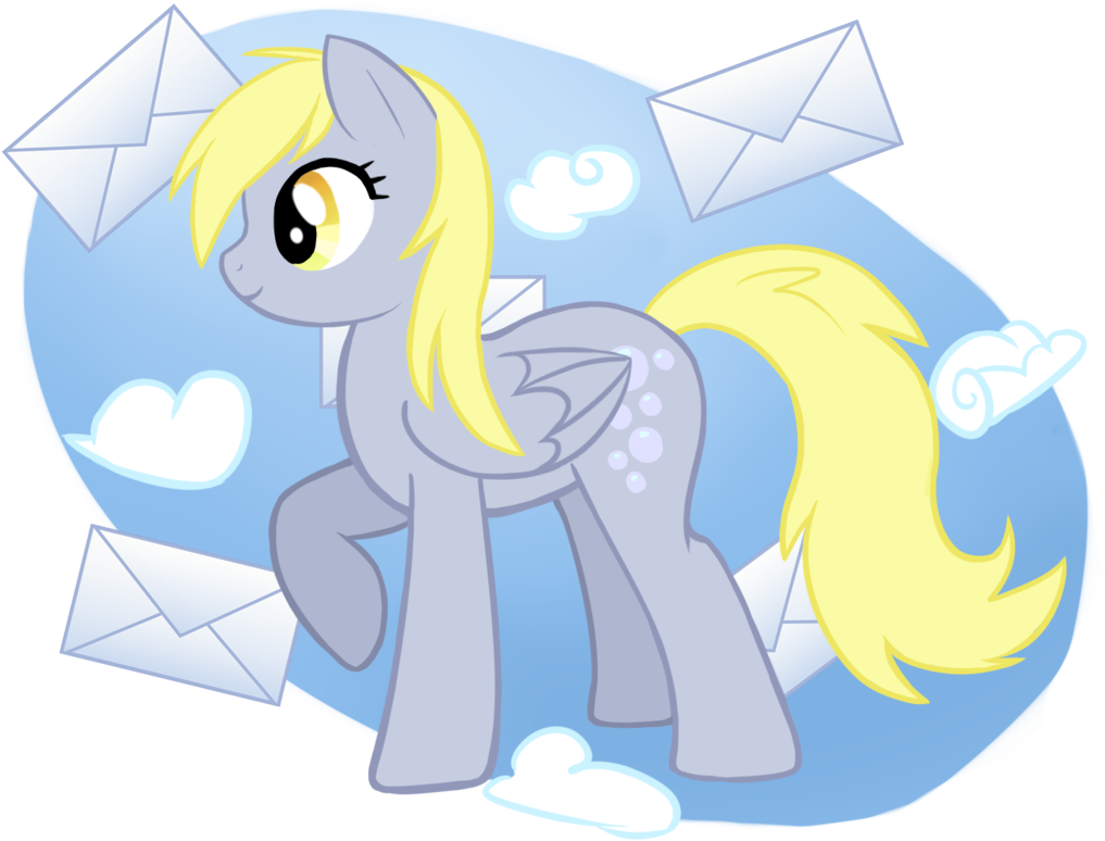 Derpy Hooves By Fire-girl872 - Cartoon (1024x794)