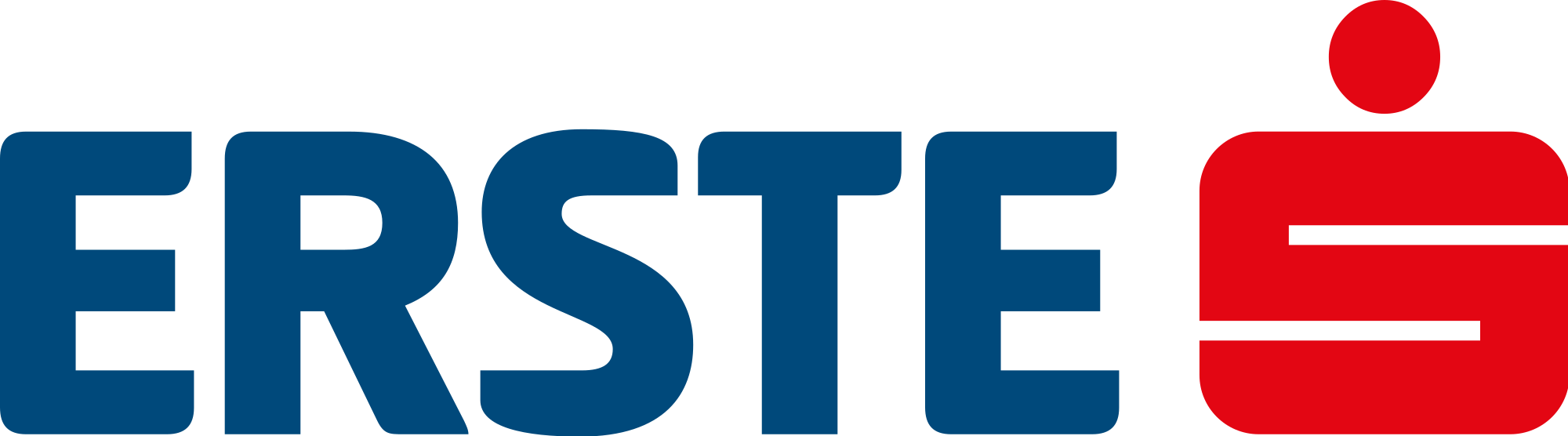 Yeni Neos Genel Başkanı, Merkez Görüşün Sesi Olmak - Erste Group Logo Png (2000x556)