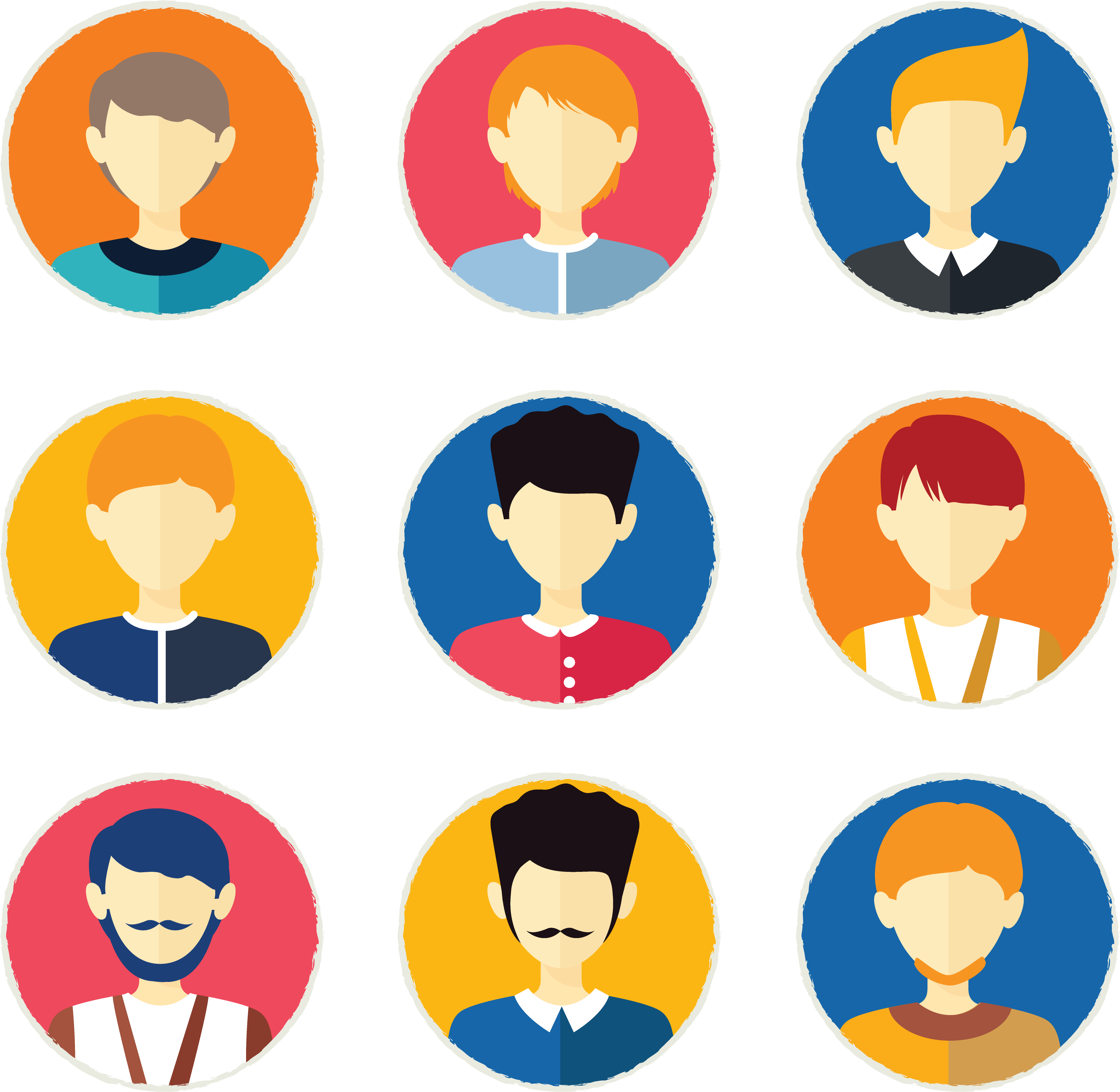 Avatar Euclidean Vector Icon - Avatar (3449x3391)