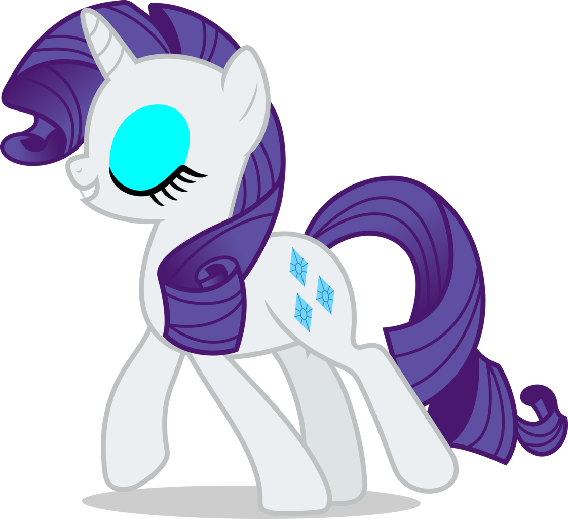 Absurd Res, Artist - Mlp Rarity Walking (1121x1024)
