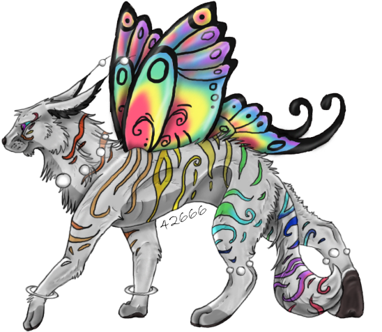 Winged Cat Charrie By Thestormunleashed On Deviantart - Winged Cat Drawings (593x509)