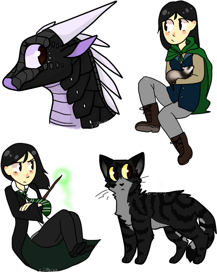 Book Me By Starchaeopteryx - Wings Of Fire Jade Winglet As Humans (800x950)