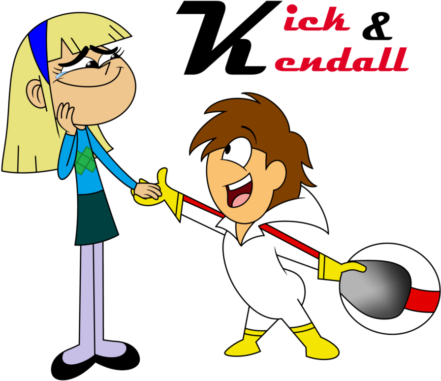 Kick And Kendall By Wild-cobragirl - Cartoon Couples On Tv Shows (950x841)