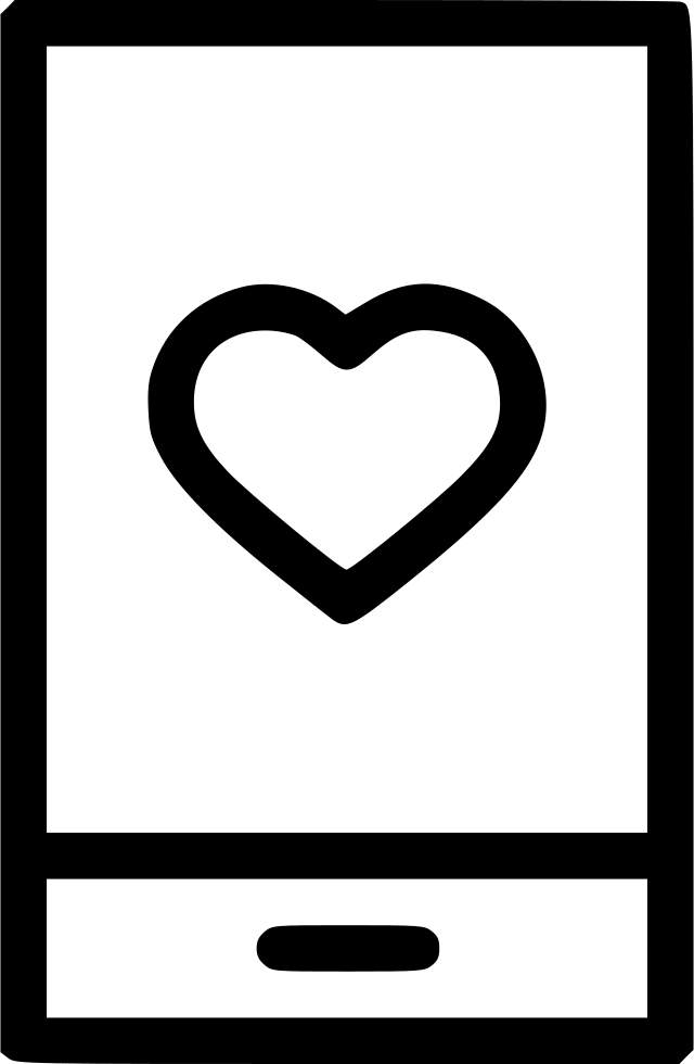 Romantic Valentine Day Mobile Heart Message Comments - Heart (640x980)