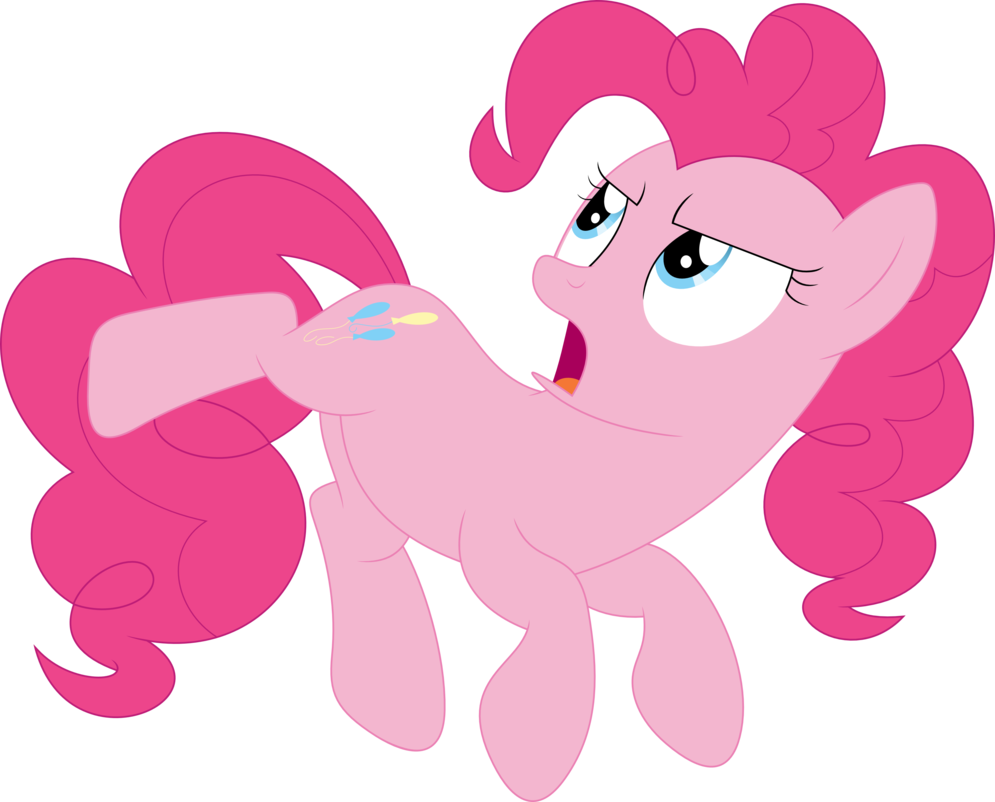 Pinkie Air Kick By Porygon2z - Cartoon (995x802)