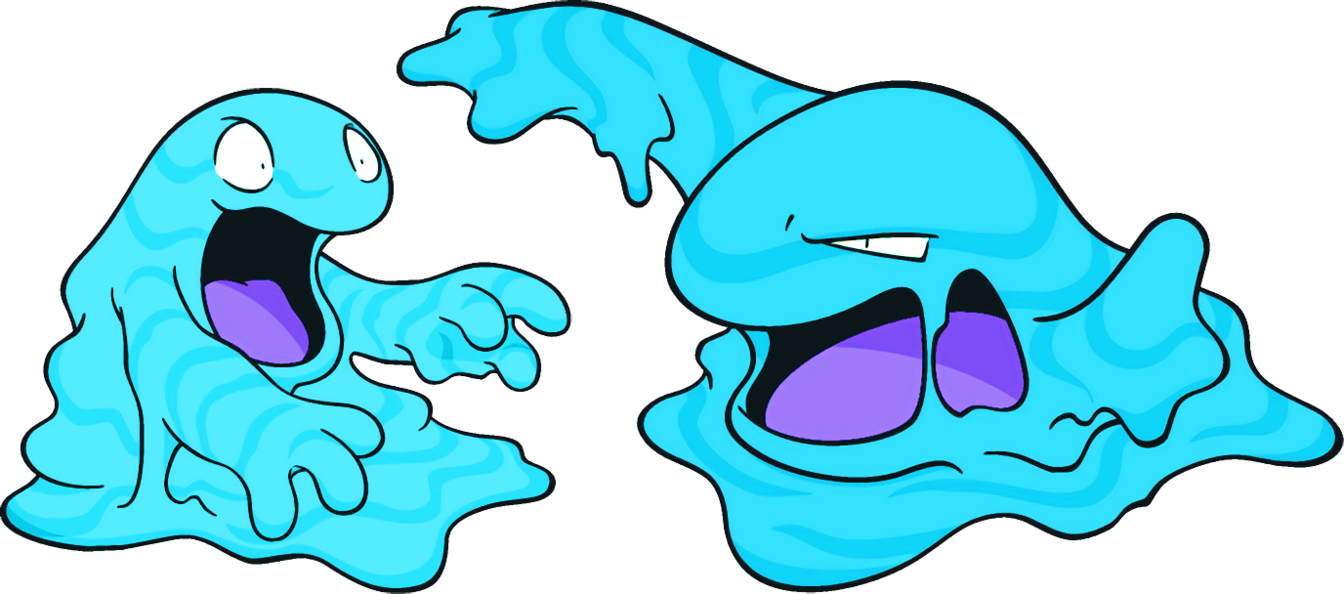 Grimer And Muk By High Jump Kick - Grimer (1344x594)