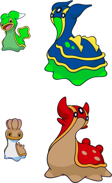Shellos And Gastrodon By High Jump Kick - Shellos And Gastrodon By High Jump Kick (357x620)