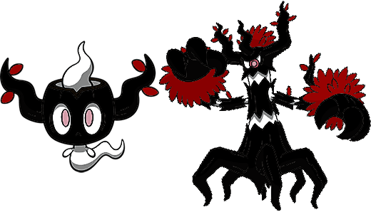 Phantump And Trevenant By High Jump Kick - Trevenant (520x298)