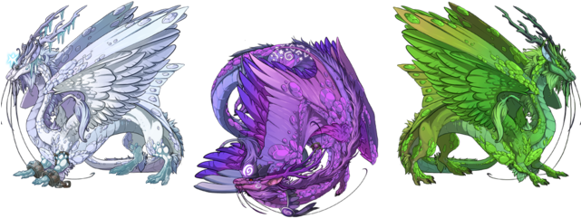 Cat-dragon Lady ~ - Dragon Tumblr Png (640x360)