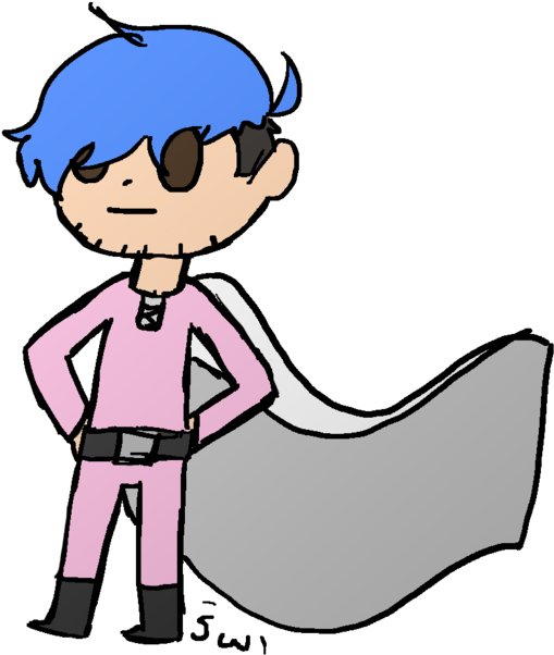 One Kick Man By Pophassistant - Cartoon (600x647)