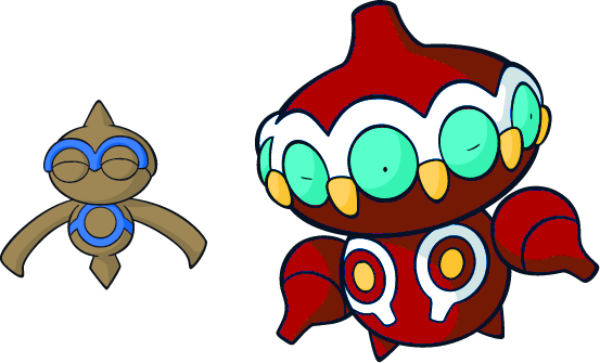 Baltoy And Claydol By High Jump Kick - Pokemon Claydol (553x335)