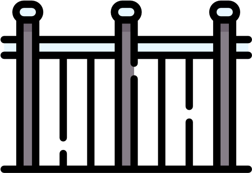 Fence Free Icon - Guard Rail (512x512)