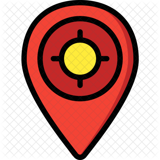 Location Pin Icon - Emblem (512x512)