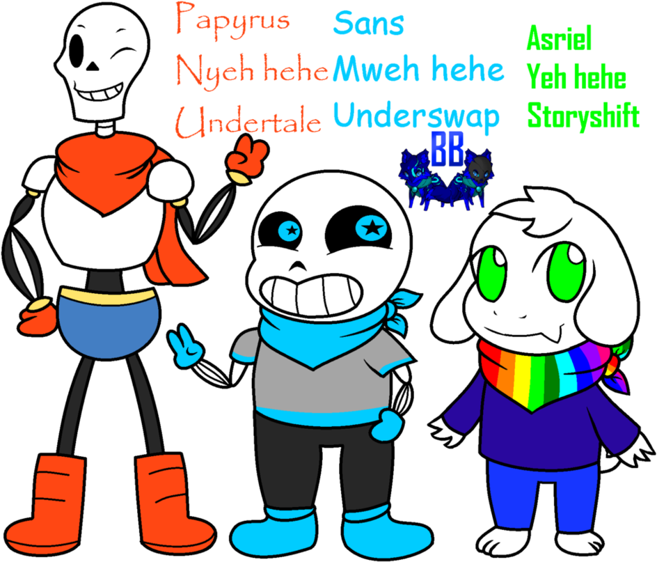 Undertale Underswap Storyshift Royal Guards By Ayang888 - Royal Guard Underswap Sans (958x834)
