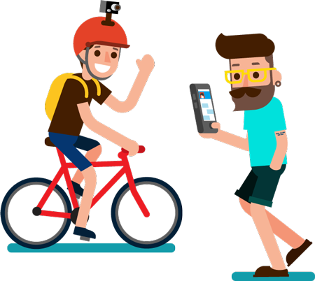 We Create Story, We Talk With Your Audience, We Build - Bicycle (450x402)