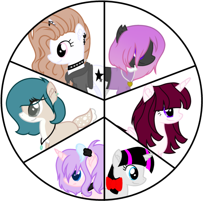 [circle Of Friends] By Princessapp - Friends Mlp Base (926x862)