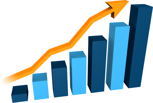 Improvement Illustrations And Clipart - Improvement Graph (500x337)