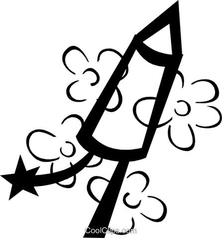 Fireworks And Firecrackers Royalty Free Vector Clip - Clip Art (446x480)