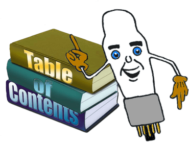 Table Of Content Clipart (400x300)