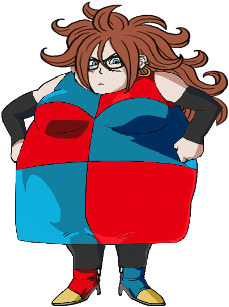 Fat Android 21 By Gustavomunozbastias - Android 21 Fat (512x622)