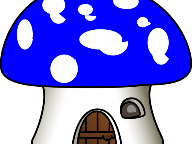 Igloo Clipart Shelter - Cartoon Mushroom House (640x480)