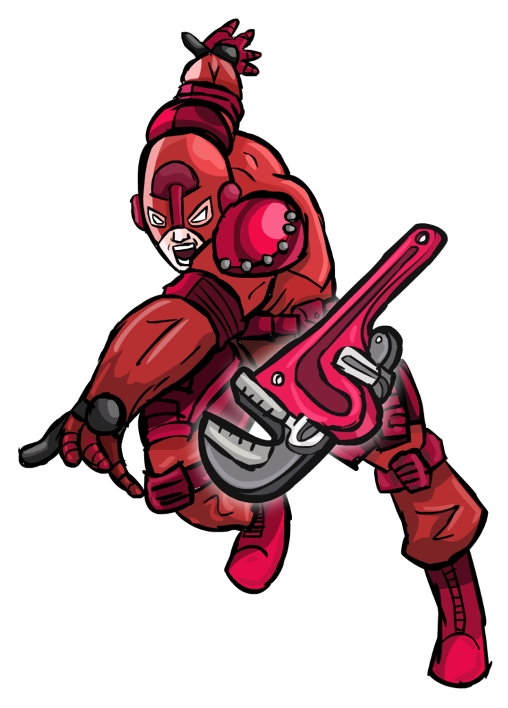 Crimson Bolt Cleanup- By Philliecheesie - The Crimson Bolt (763x1047)