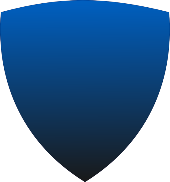 Lighter Blue Gradient Shield Clip Art At Clkercom Vector - Clip Art (558x597)