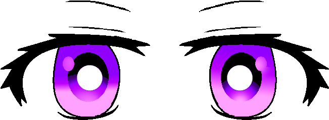 *animation* ~anime Eyes Just Testing~ By Puffy Ppg - Anime Eyes Gif Transparent (679x336)