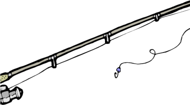 Fishing Rod Clipart Deep Sea - Fishing Rod (640x480)