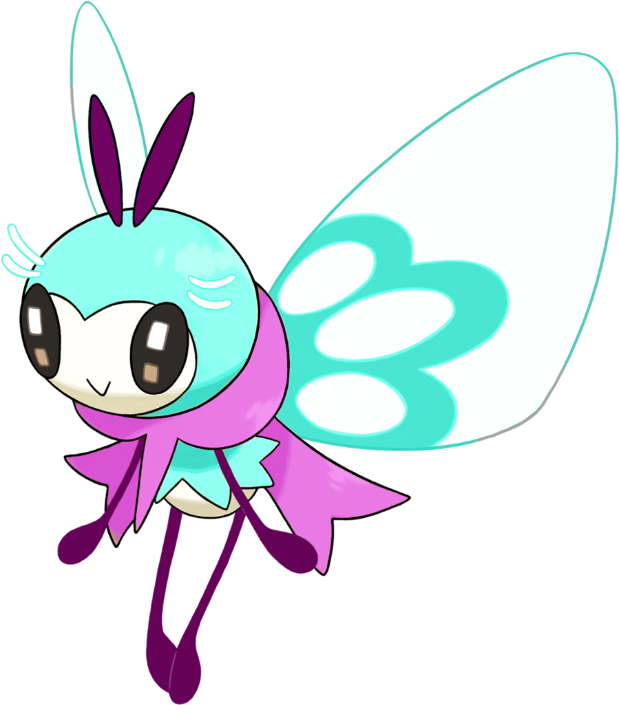 Ribombee By Hgss94 - Pokemon Bees (1024x1024)