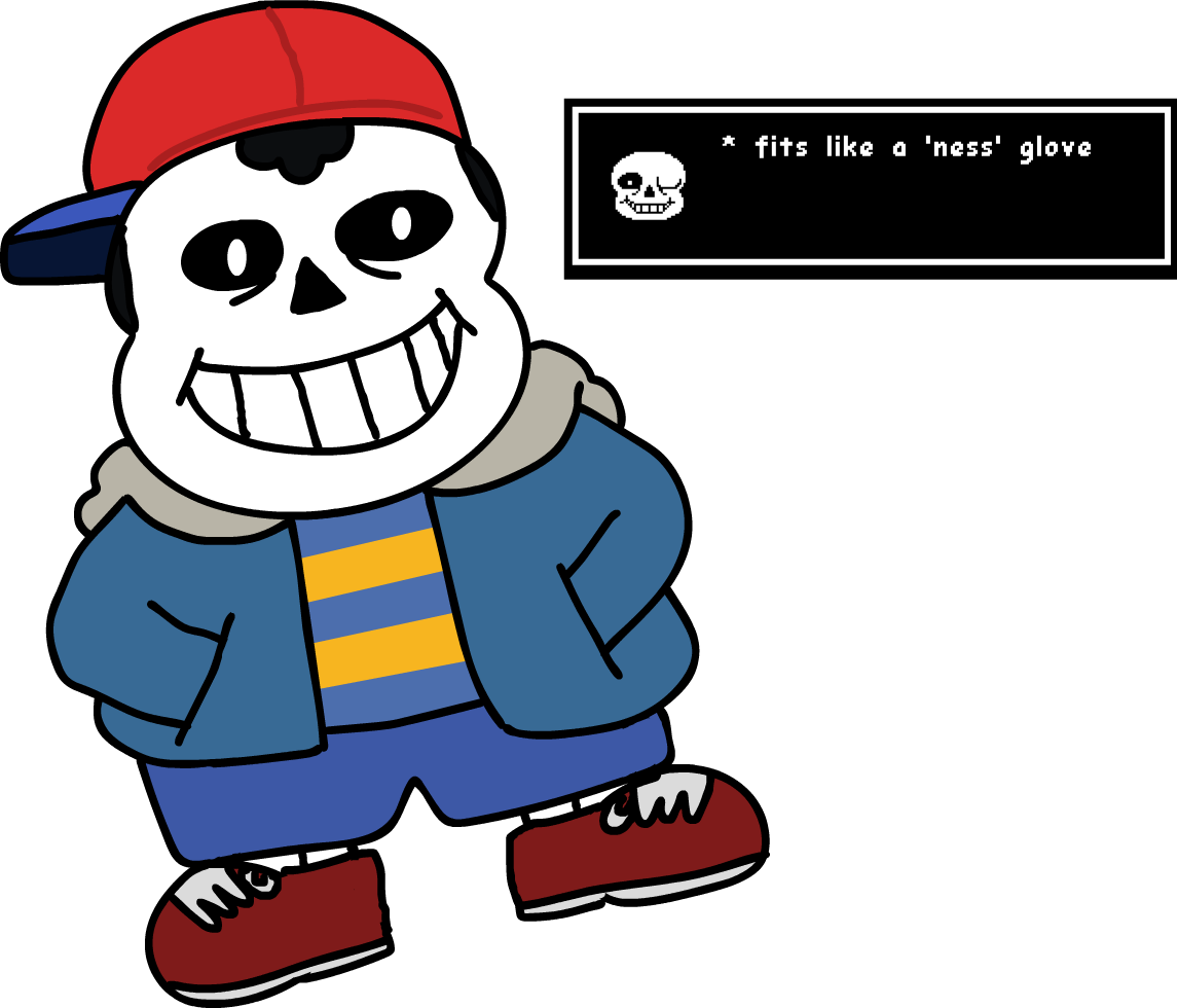 Jawaddles On Twitter - Ness Is Not Sans (1145x980)