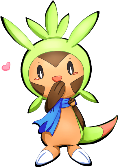 Chestnut The Chespin By Dreamersrain - Cartoon (449x579)