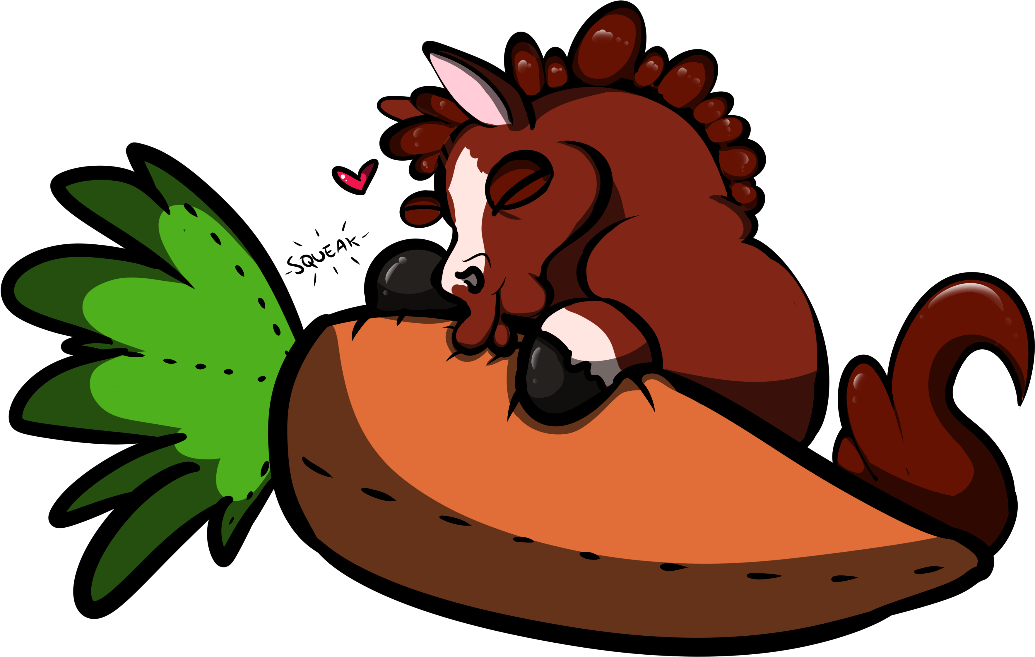 I Love You, Carrot Chestnut - Illustration (4093x3000)