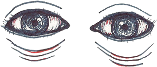Anime Eyes Transparent Www Imgkid Com The Image Kid - Tired Eyes Quotes (500x385)