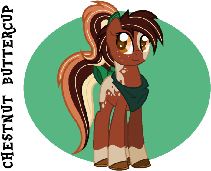 Spiritualpresence, Bow, Earth Pony, Female, Mare, Neckerchief, - Butterscotch My Little Pony (746x600)