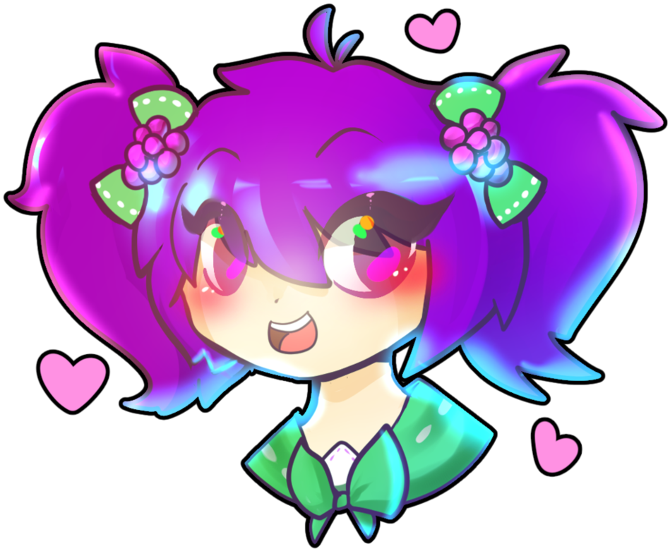 Grape Chan By N Ekodere - Cartoon (986x811)