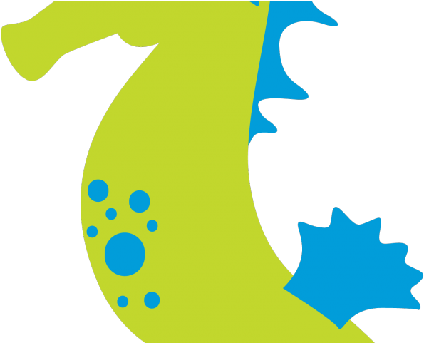Seahorse Clipart Turtle Beach - Fundo Do Mar Png (640x480)