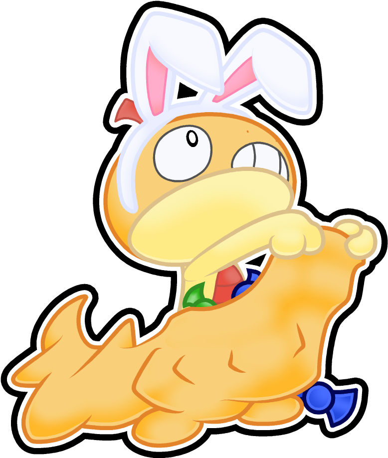 Scraggy Halloween Sticker By The Blue Pangolin - Pokemon Scraggy Pants (825x975)