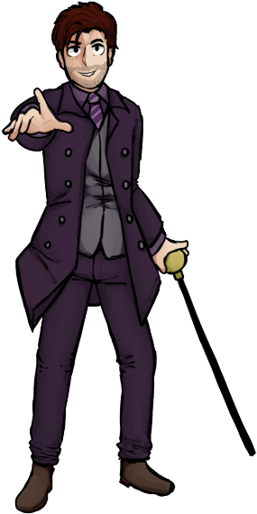 This Conniving Shit-stain Is Nicholas Serveign - Tiger & Bunny (500x591)