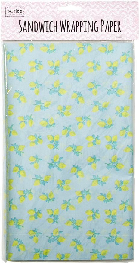 Colourful Sandwich Wrap With Lemon Print By Rice Dk - Paper (1024x1024)