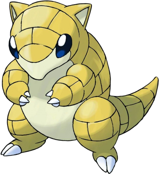 Sandshrew Was Sort Of A "counterpart" To Pikachu In - Pokemon Sandshrew (600x600)