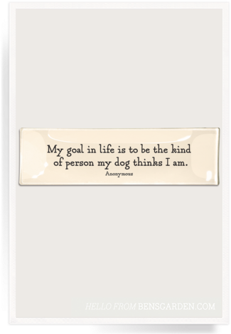 My Goal In Life Decoupage Glass Tray - Paper (337x480)