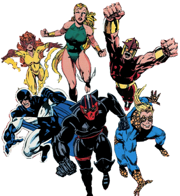 Super Powered Fiction - New Warriors (367x400)