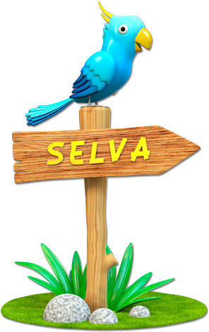 Loro Cartel Señal Selva - Stickers Effet 3d - Perroquet (313x490)
