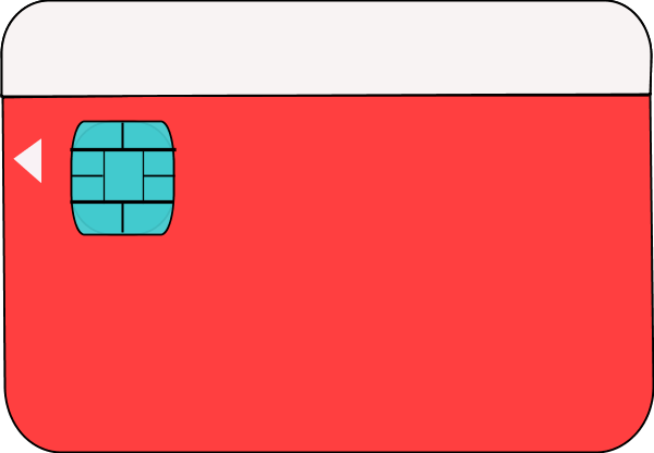 Smart Card Clipart - Smart Card Clipart (600x416)